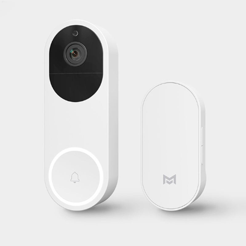 Оригинальный ИК-Видеозвонок Xiaomi Mijia xiaomo с функцией распознавания лица, 1080P, ночным видением, датчиком движения, SMS, внутренней связью