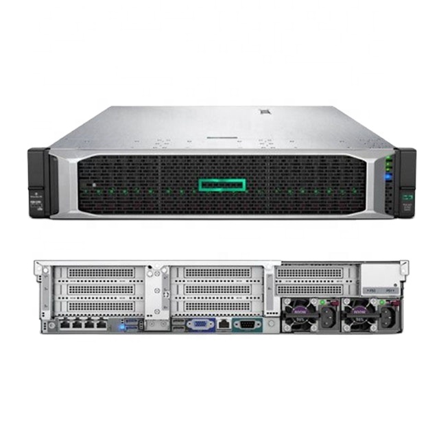 Горячее надувательство HPE ProLiant DL380 Gen10 24 волокнно-Оптической вилкой спереди с 64 Гб (1x64 ГБ) двухранговая x4 DDR4-2933 и sql