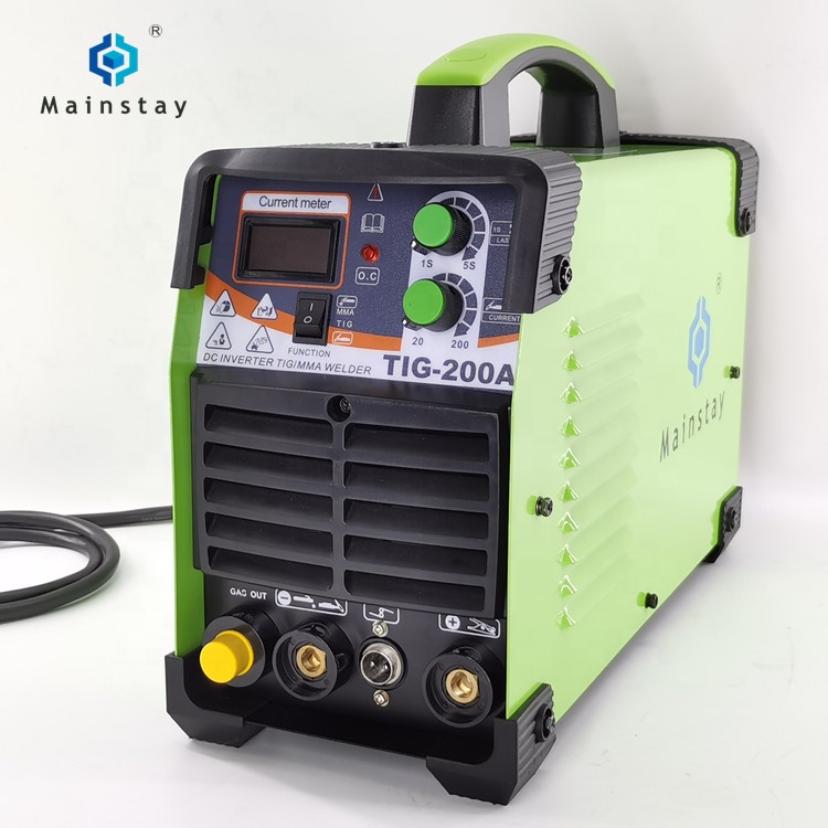TIG200A stainless steel tig Welding Machine arc dc inverter argon welding machine prices
