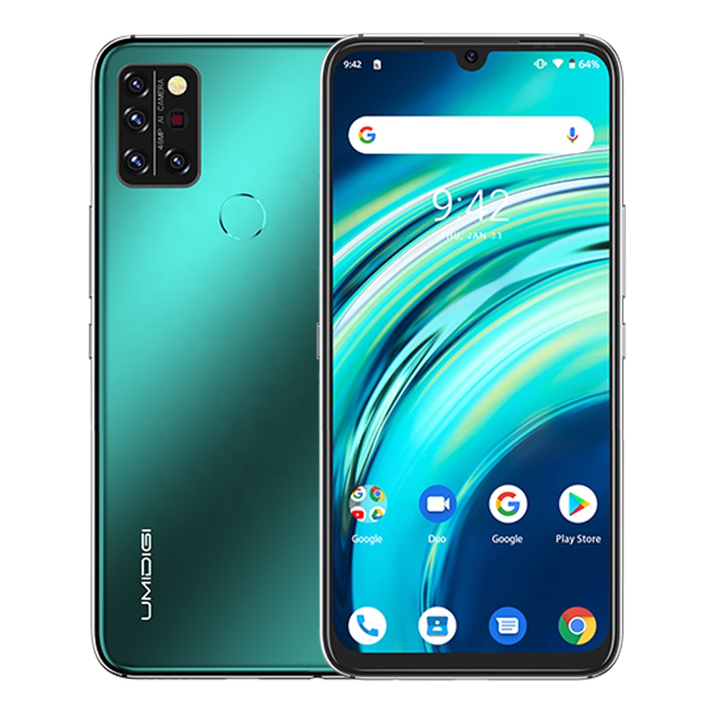 UMIDIGI A9 Pro смартфон 4G 32/48MP Quad камера 24MP селфи камера 6 ГБ 128 Helio P60 Octa Core 6,3 "FHD + безрамочный экран мобильного телефона