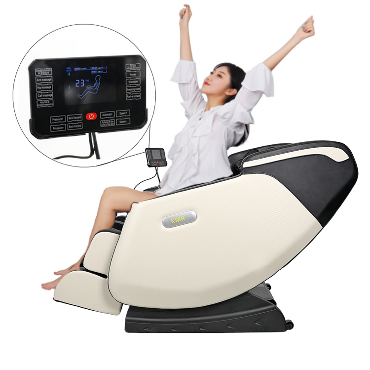 Оптовая продажа роскошное Электрическое Массажное кресло для всего тела Shiatsu 4D растягивающееся массажное кресло с нулевой гравитацией SL 3D