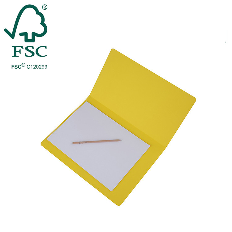 Экологичная офисная Канцелярия FSC, бумажная папка для файлов, долговечная папка для файлов с твердым покрытием на заказ