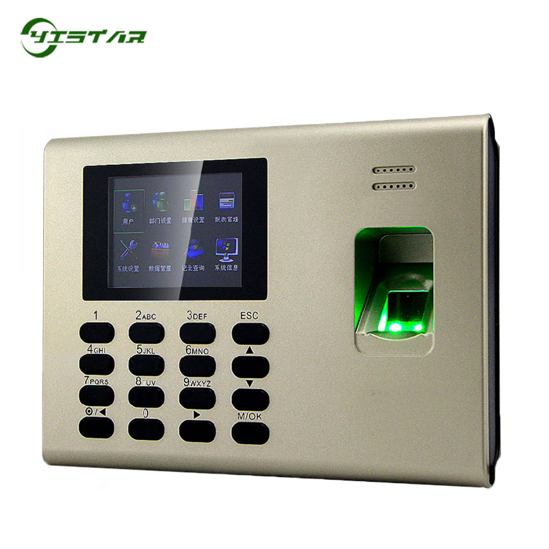 Горячая продажа биометрическая система посещаемости времени K40 с RFID картой и встроенной батареей отпечаток пальца время часы машина Linux система