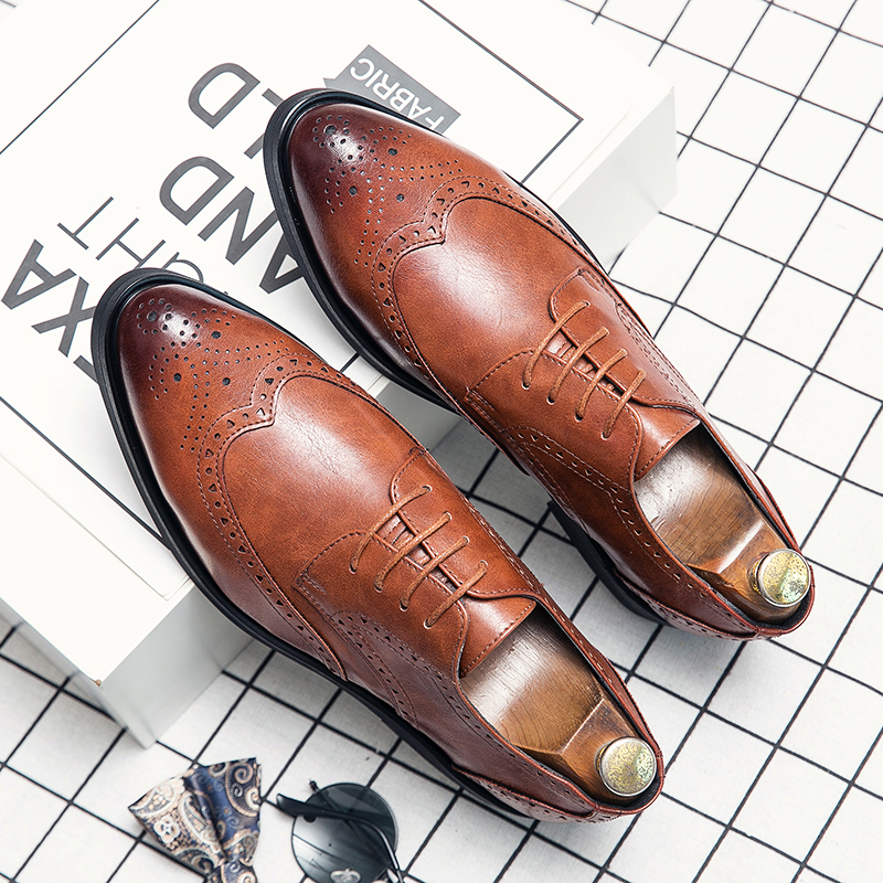 Hot-selling Latest Quality Original Fashionable Men's Dress Shoes Men Leather Casual Shoes
