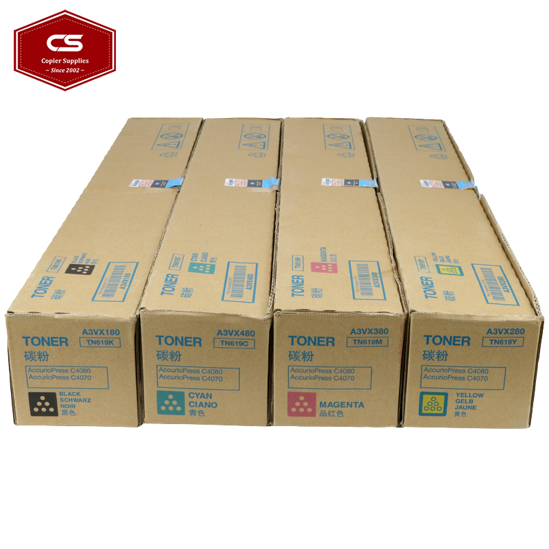 TN619 Original Toner Cartridge For Konica Minolta Bizhub 4070 4080 1060 1070 2060 2070 A3VX480 A3VX380 A3VX280 A3VX180