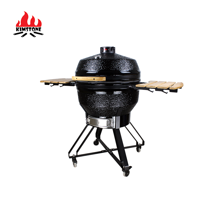 Kamado барбекю 26 дюймов Гранде черный монстр XXL яйцо уголь барбекю гриль курильщик