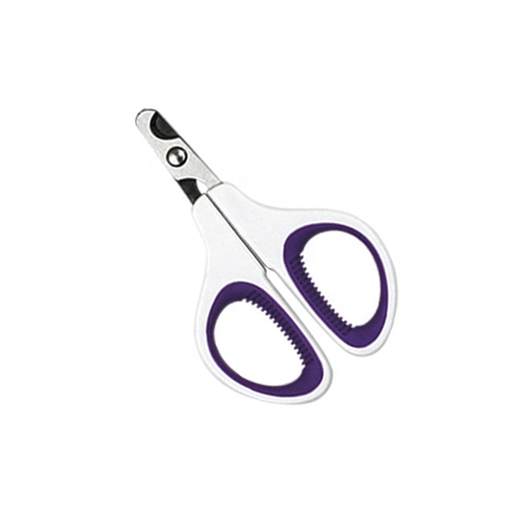 Hot Sale Safe Professional Animal Grooming Scissors Pet Claw Trimmer Cat Nail Scissors