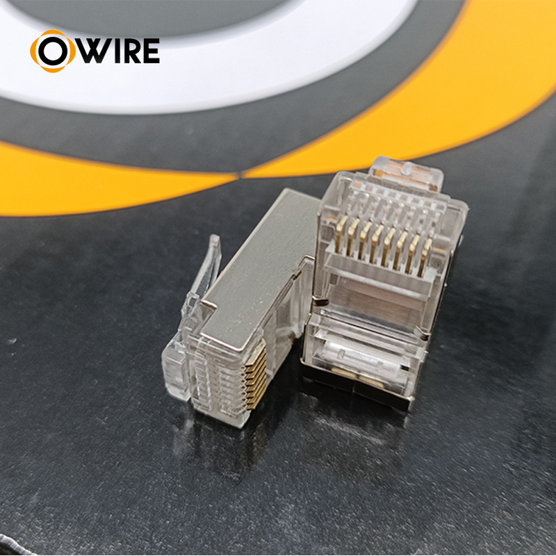 Лучший мини-разъем Cat6 Cat5 Rg45 металлический 8 Pin цена Ethernet Rj45 разъем