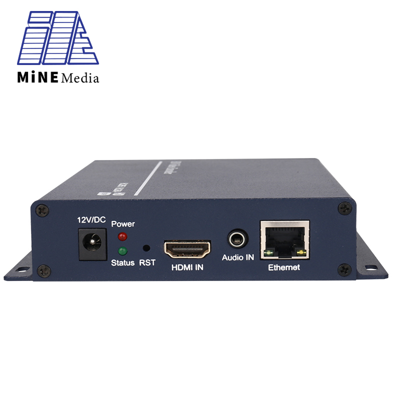 Одноканальный RTSP RTMP ONVIF UDP HLS H.265 HEVC аппаратный IPTV hdmi потоковый сервер видео кодировщик