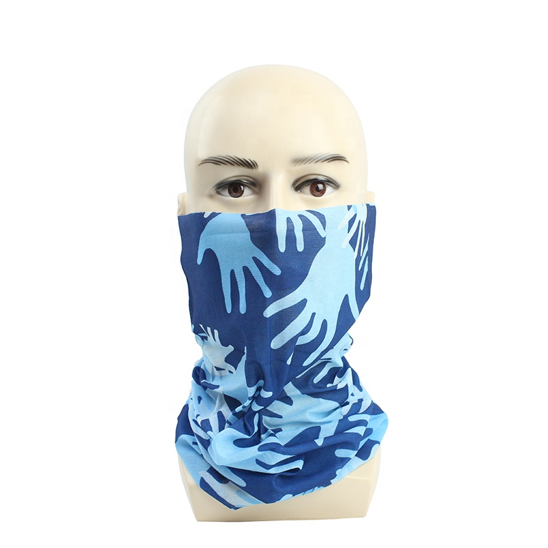 Cycling Headwear Anti Dust Face Mask Multifunctional Skulls Face Cover Headwear Bandana Dust Protective Neck Gaiter Headwear