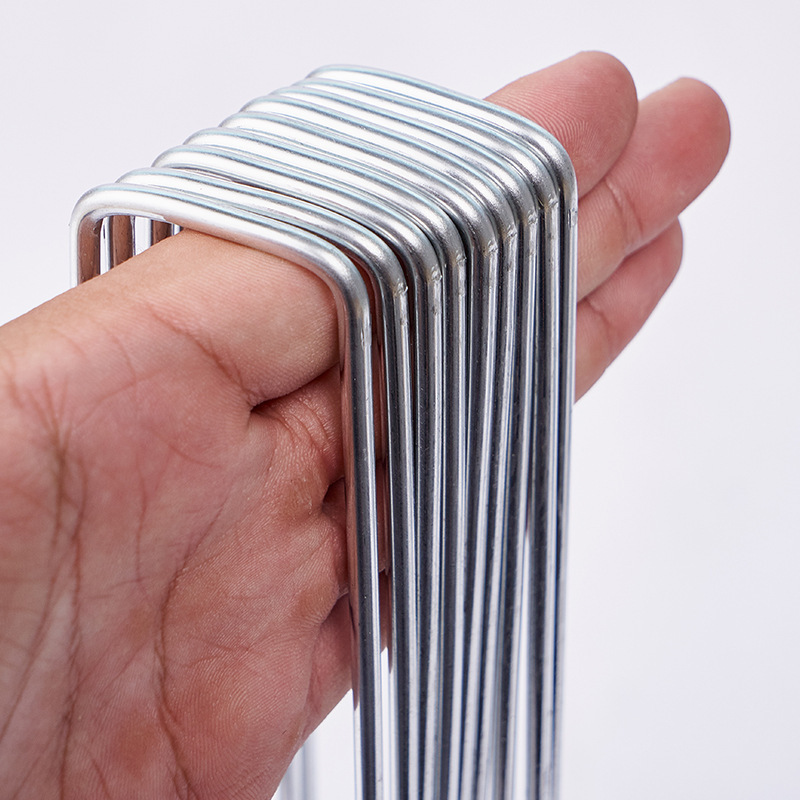 Quality Assurance U Shaped Nail Garden Staples Automatic Wire Bendin Landscape Fabric Staples Garden Stake Staples