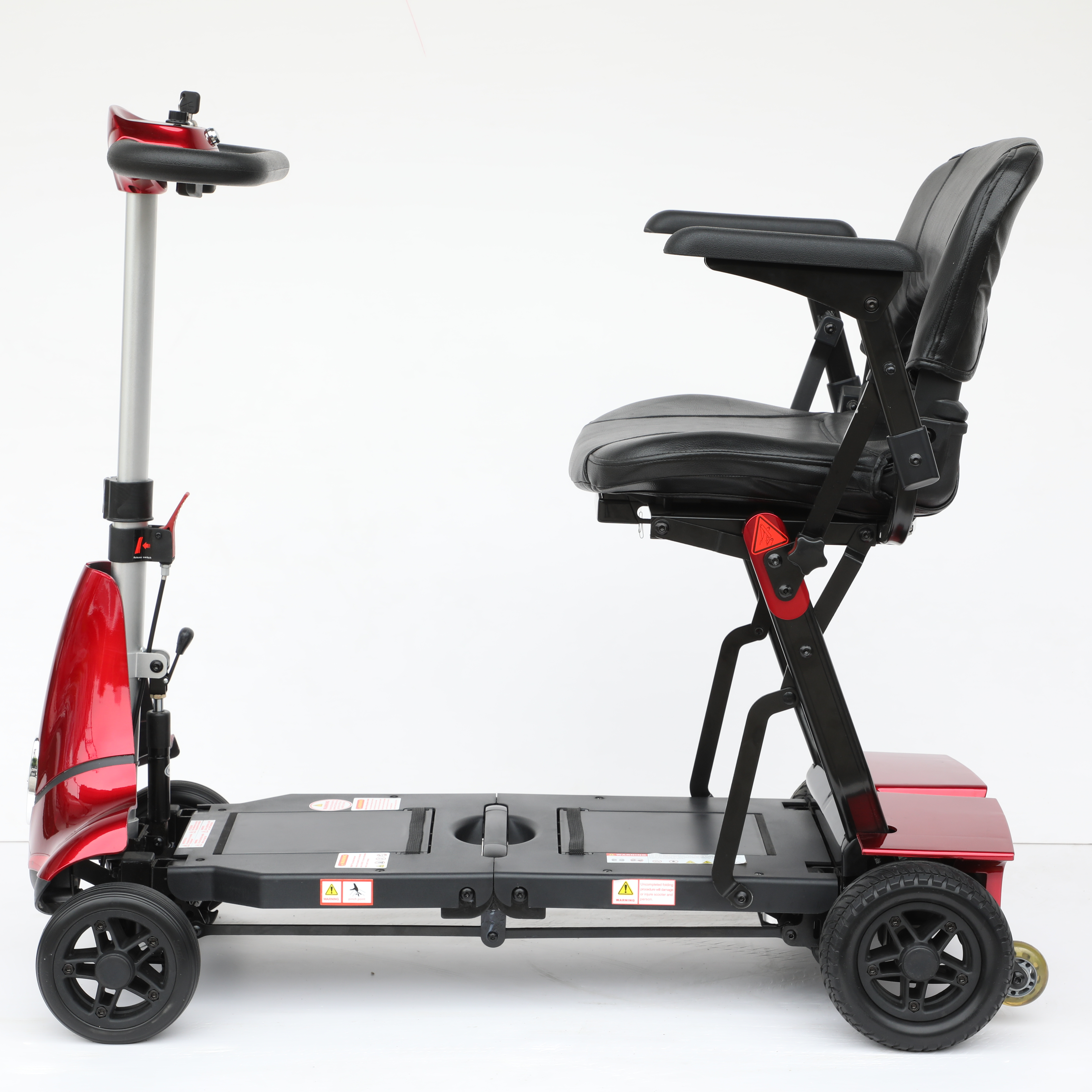 Factory Supply Folded Four Wheel Electric Scooter