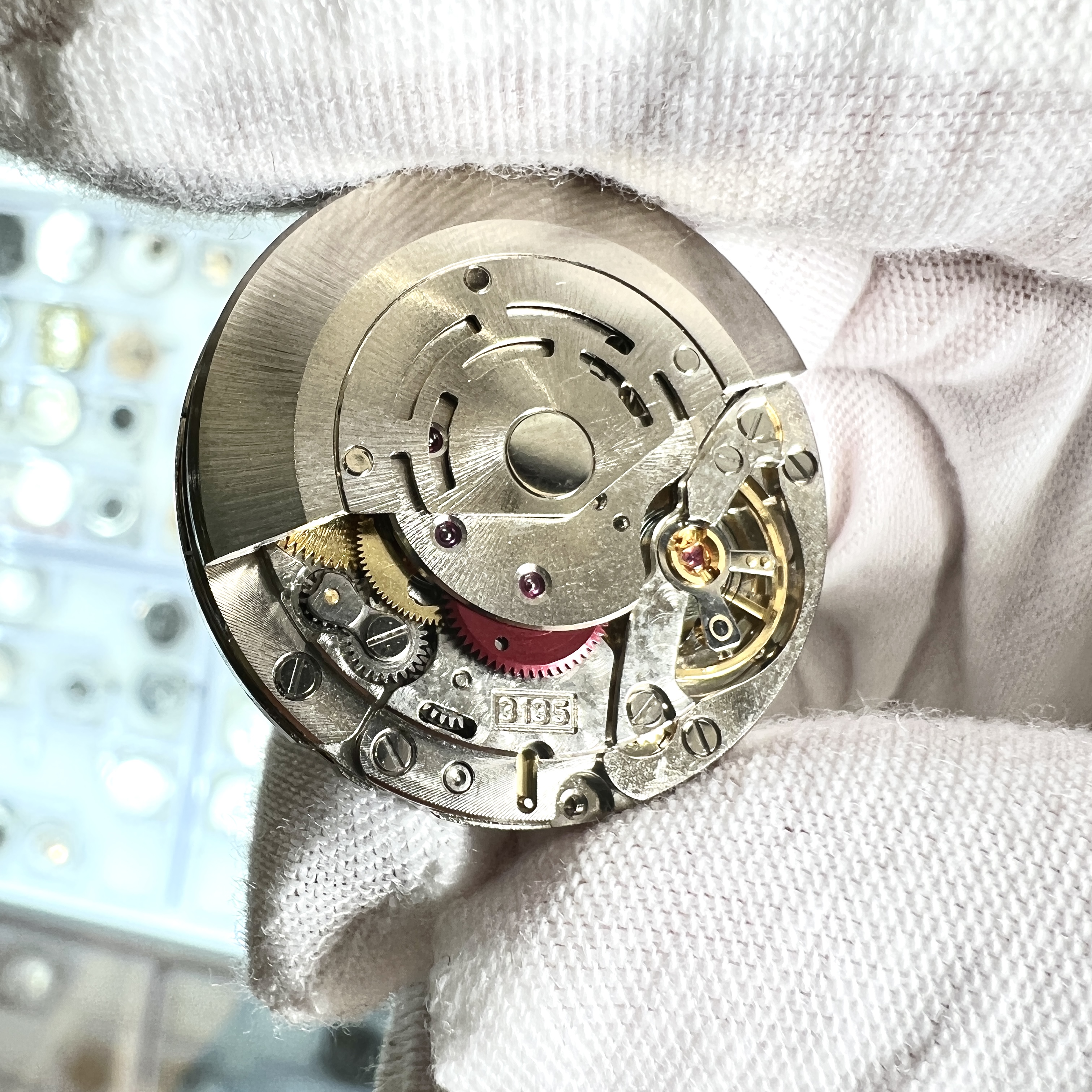 Classic Shanghai Brand Factory OEM Modified Mechanical Automatic Tourbillon Watch Accessories 3135 Movement For RX Watch