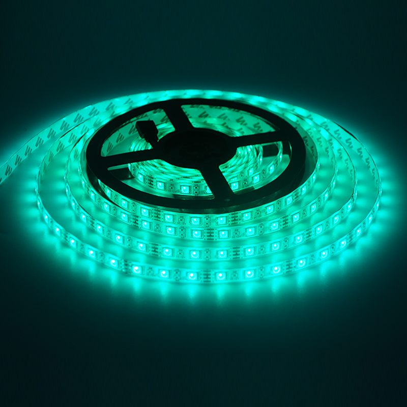 Room Outdoor Waterproof IP65 Phone APP Wireless Conrol 12 Volt 5M/10M SMD 12V Led Strip Lights 5050 Rgb Led Strip Light Flexible