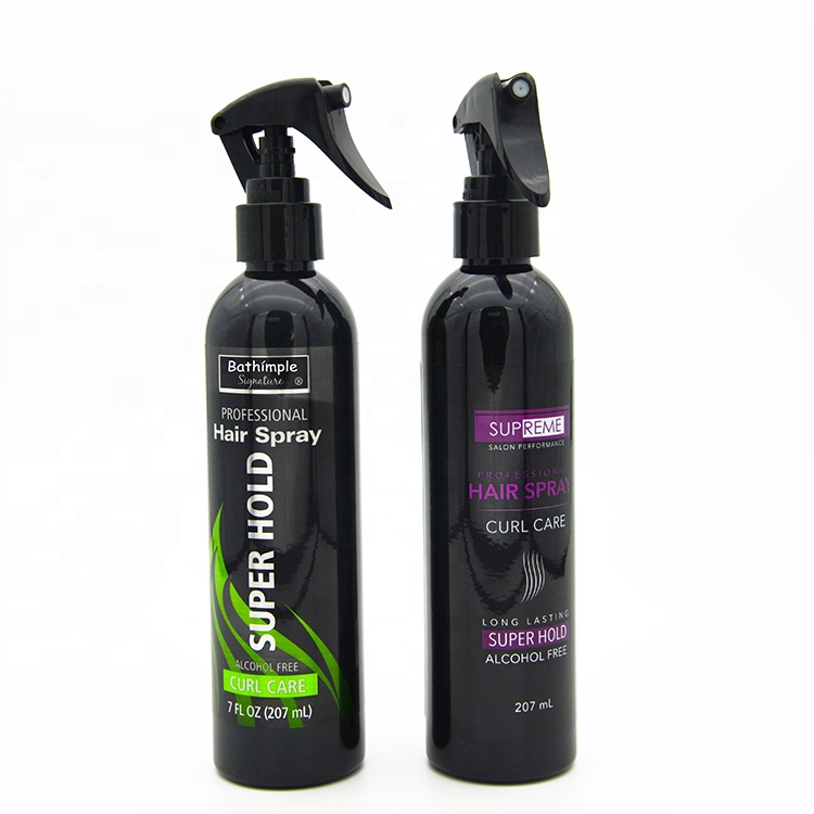 207ml 7oz Wholesale Barber Strong Control Mist Private Label Holding Hair Spray