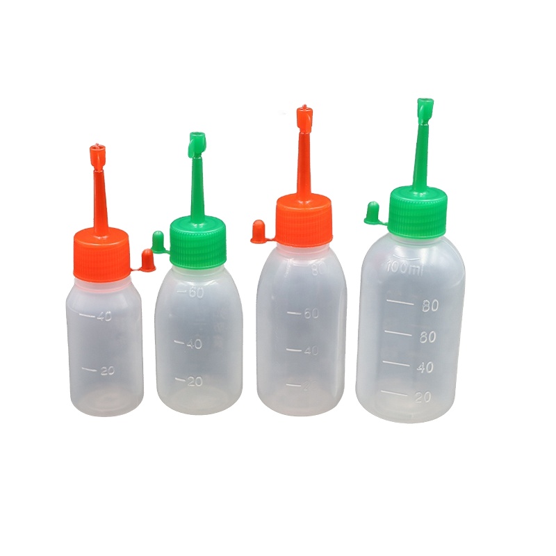 40/60/80/100ml Disposable Plastic Semen Bottle Colorful Transparent Round Pig Artificial Insemination Catcher Bottle