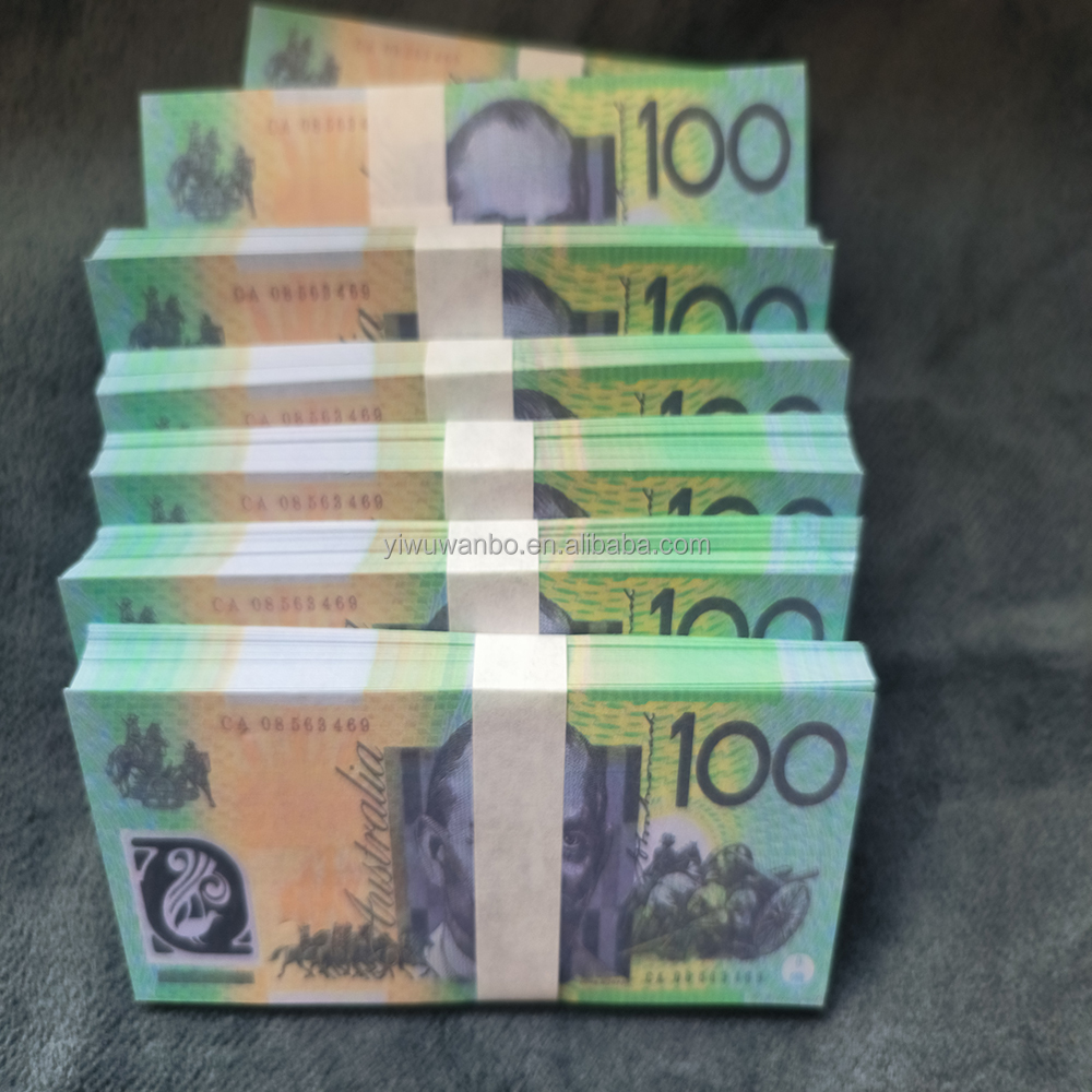 Fast delivery australian 100 AUD bank notes banknotes for prop movies