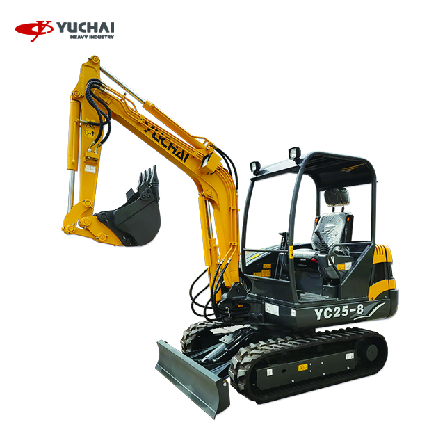 Блок развертки тележки YUCHAI YC25-8, дешевые товары из Китая, Новый мини-экскаватор цена