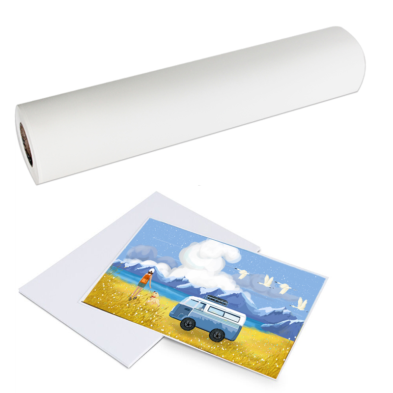 Self weeding printing printable dark heat transfer paper for inkjet printers