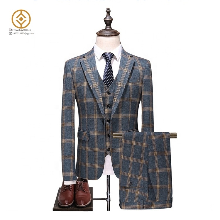 Man blazer guangzhou fashion homemade male chastity belt custom men coat two-piece Men's wedding suit