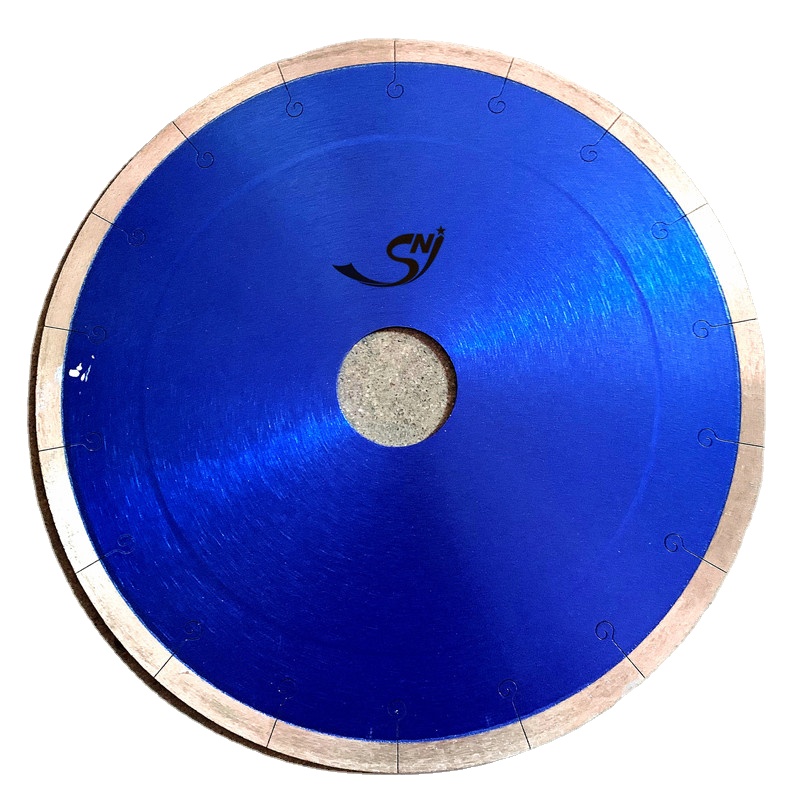 Factory hot pressed Circular Rim diamond saw blade marble wet dry cutting discs