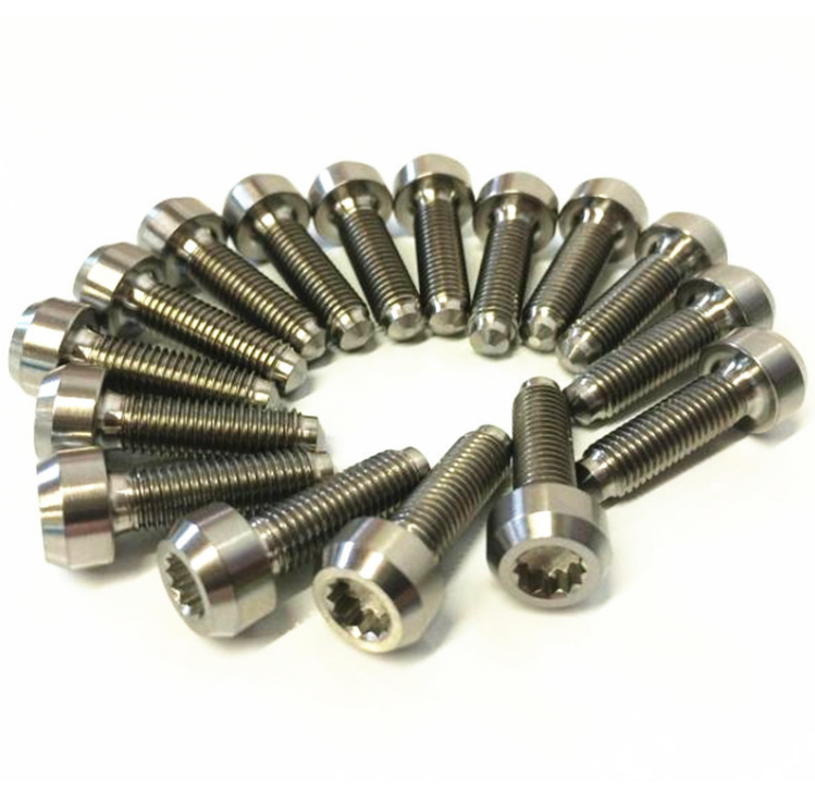 Titanium Alloy M7x24 Titanium Split Rim bolts for BBS