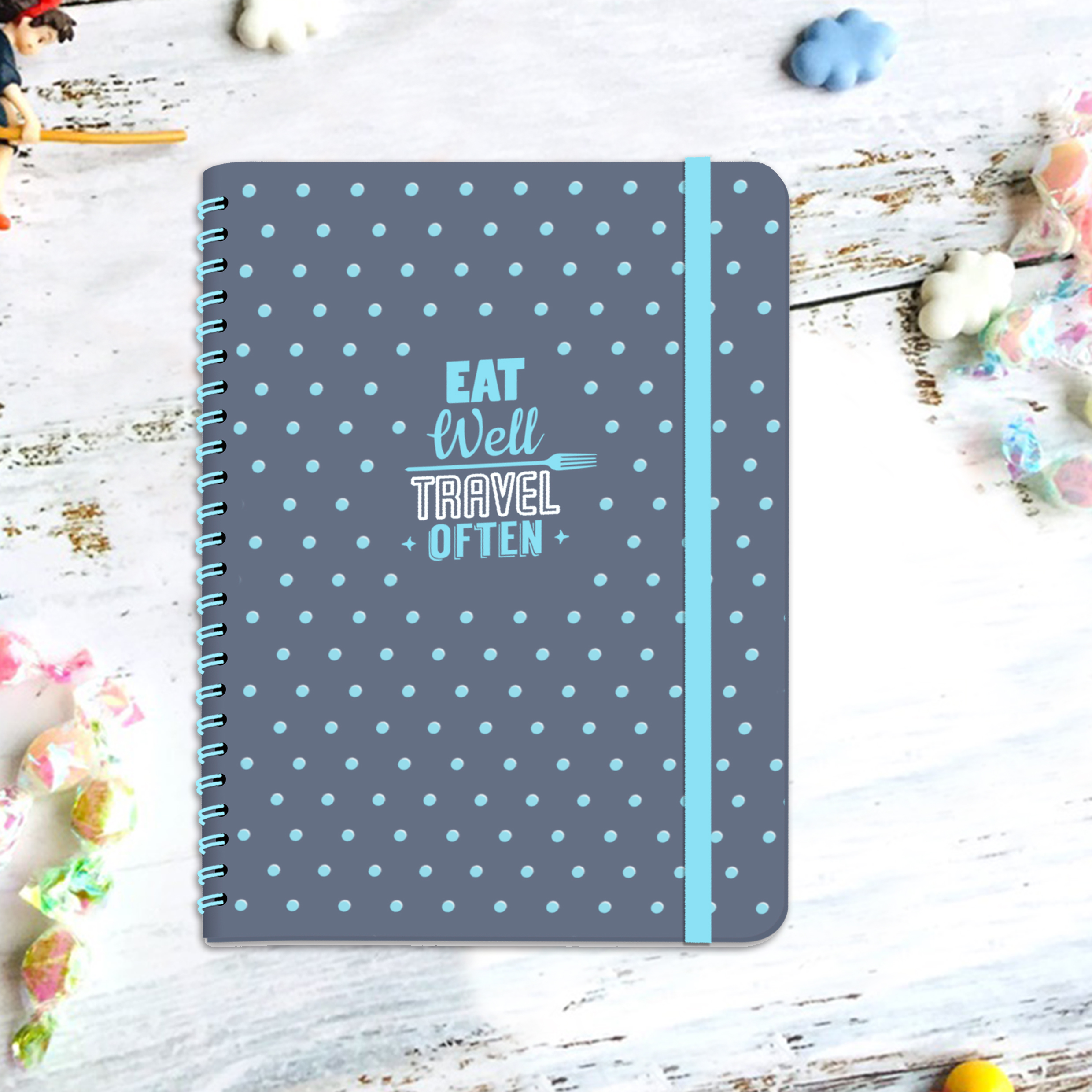 Рекламные записные книжки Dot Art Style Fresh Notebook Drop Uv Effect канцелярские товары 157 Gsm дешевый ноутбук