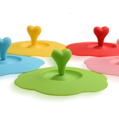 Silicone cup leak-proof and dust-proof lid multi-purpose household sealed dust-proof water cup insulation lid