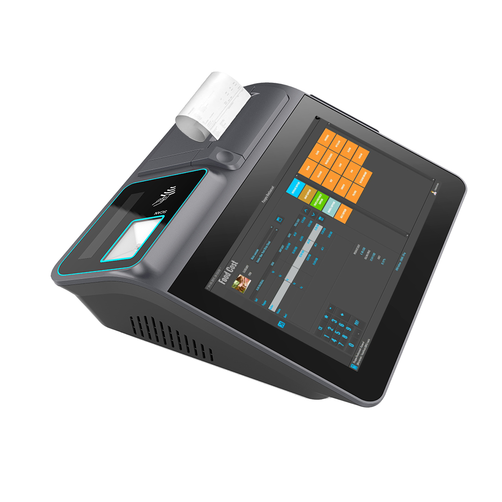 All In One Pos System 11.6 Inch Tablet pos Touch Screen Android Windows Cash Register pos Machines With Printer OEM/ODM Custom