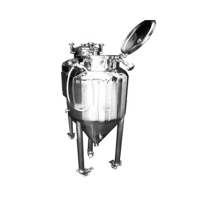 Wine fermentation bucket zj-100l home brew conical jar fermenter beer fermenting tank