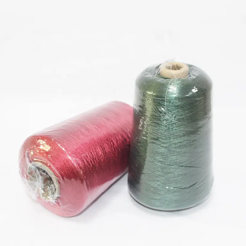 Best selling wholesale solid color 100% viscose yarn for Sewing knitting machine weaving