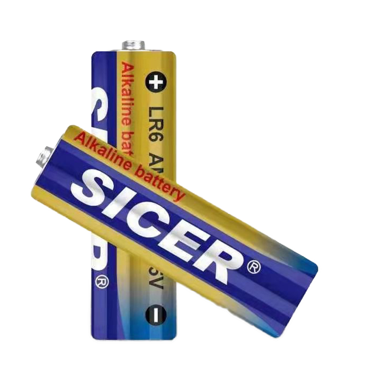 OEM China Disposable Primary Long Lasting Alkaline1.5V AA No.5 LR6 Dry Battery