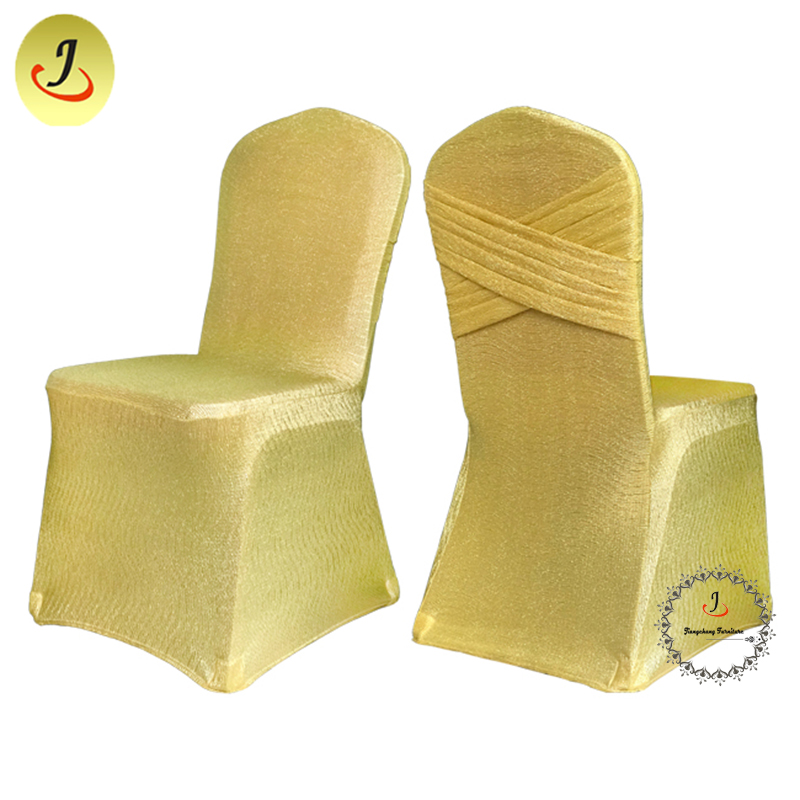 JC-CC02Wholesale price high quality wedding decoration banquet chair cover