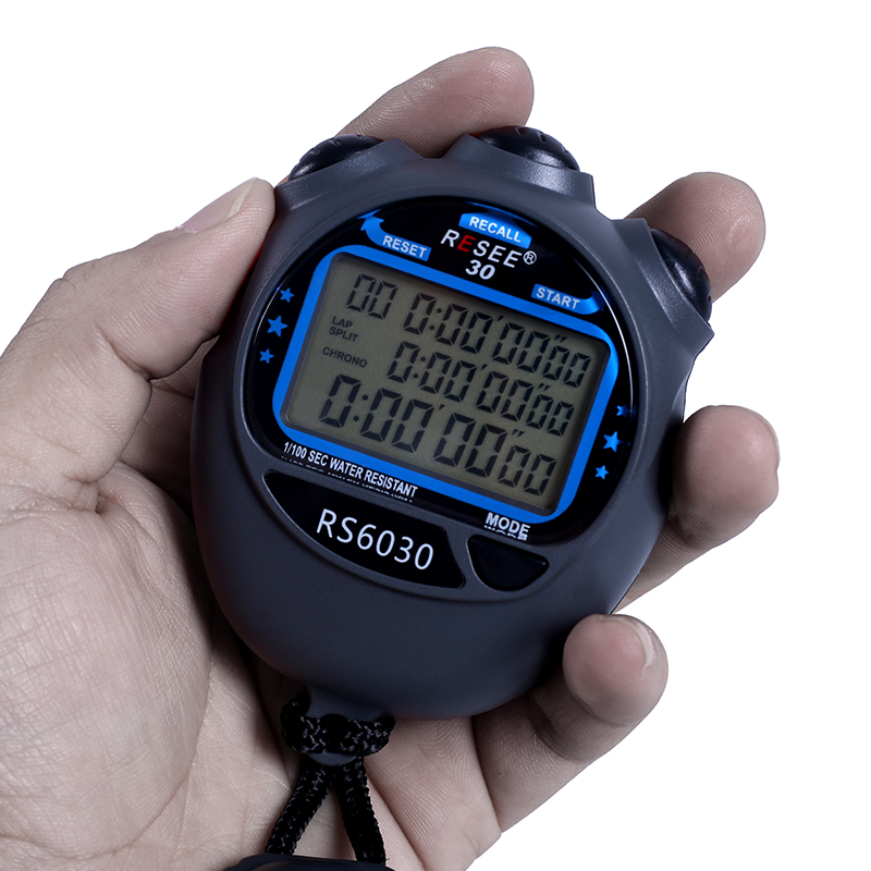 Classic Digital Professional Handheld Stop Watch Digital Stopwatch Reebok Stopwatch Sport Timer Stopwatch