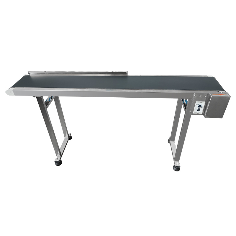 New Ink Jet Printer Auxiliary Conveying Equipment Flat Conveyor Food Packaging Assembly Line for Printing Industries