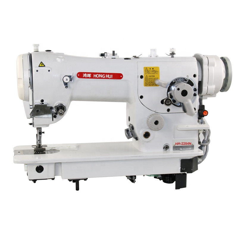 HH 2284 industrial three steps 4 points  Zig Zag sewing machine for bra brassier bed sheet sack pillow case production