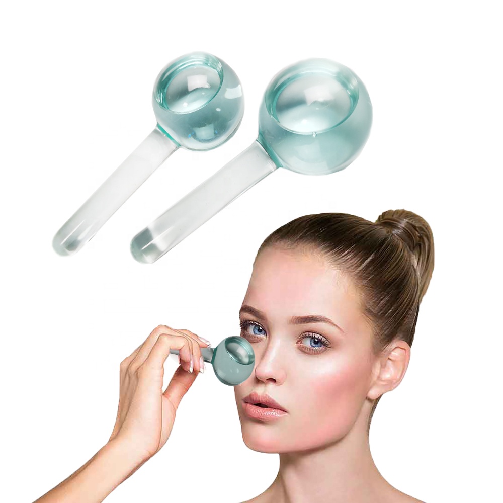 Guangdong Lantu ICE Beauty Care Gel Ice Ball Roller Facial Ice globes for face massage reduce swelling