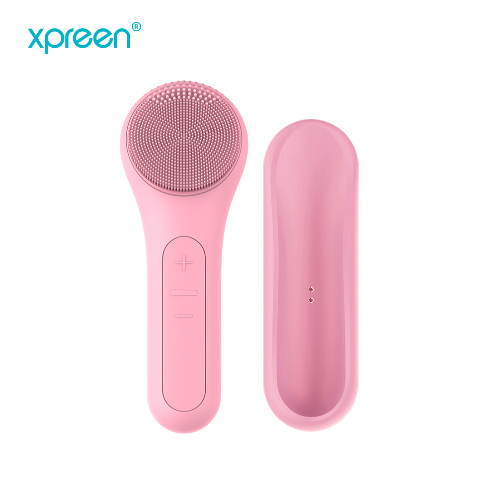 Beauty electric skin care face massager deep cleansing waterproof facial brush pore cleanser