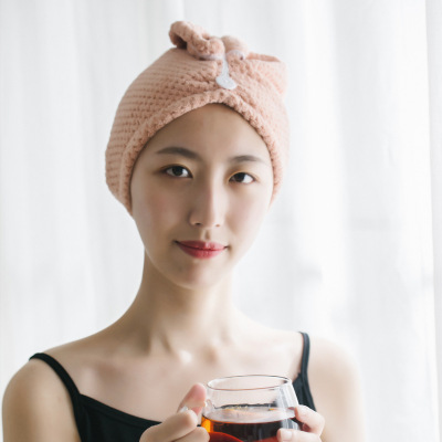 Super Absorbent Fast dry waffle microfiber towel hair salon turban wrap