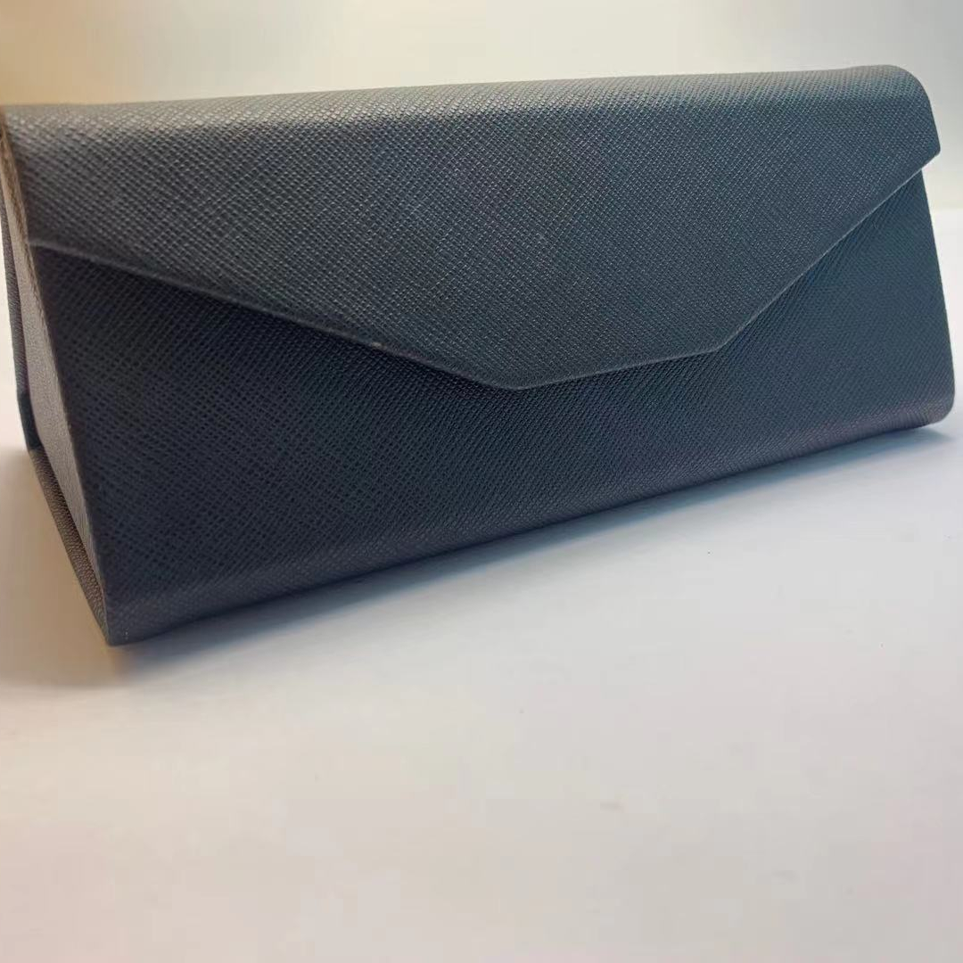 Wholesale custom logo folding glasses case accessories custom protective sunglasses case