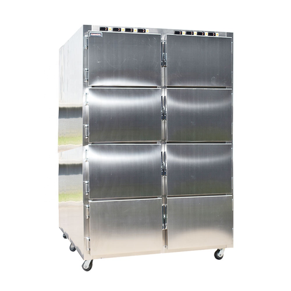 Sysmedpalace Reliable Funeral Equipment 1To 9 Rooms Morgue Corpse Refrigerator