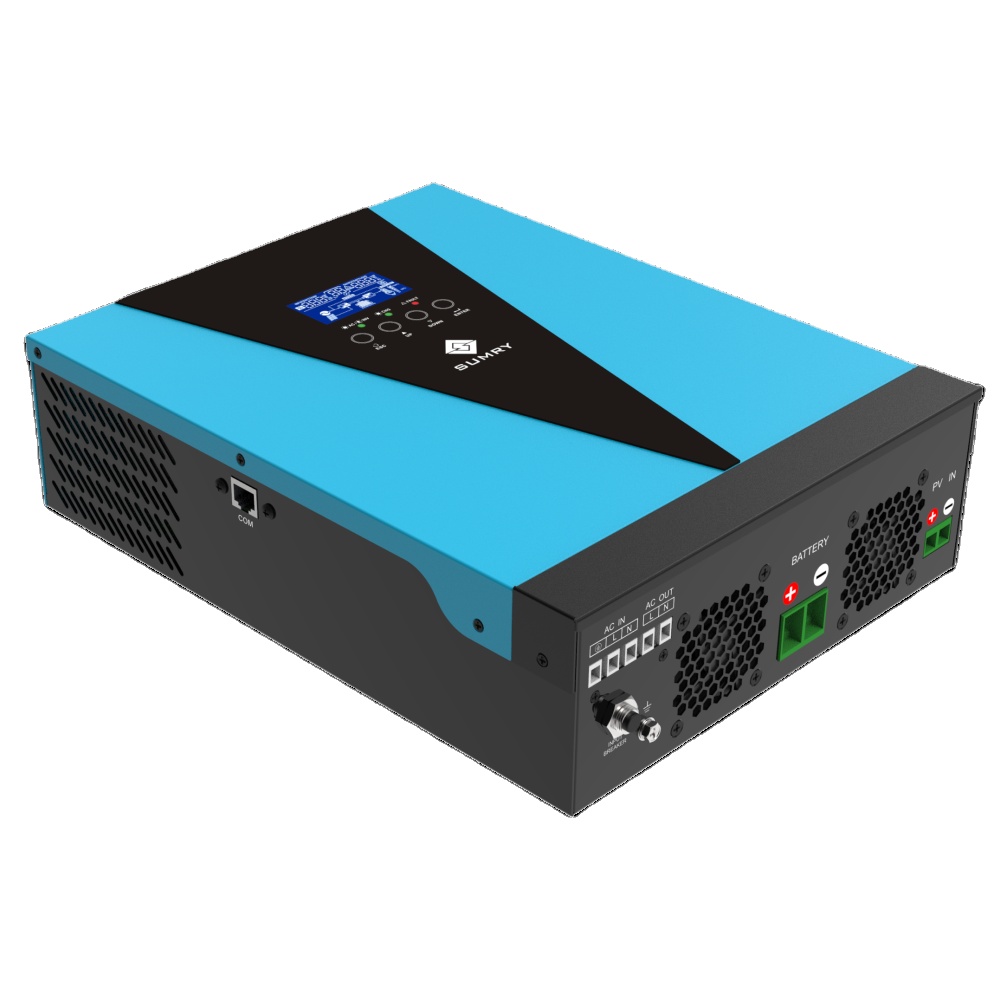 Солнечный инвертор 3KVA 2400W 24V до 220V 230V Встроенный mppt 40A