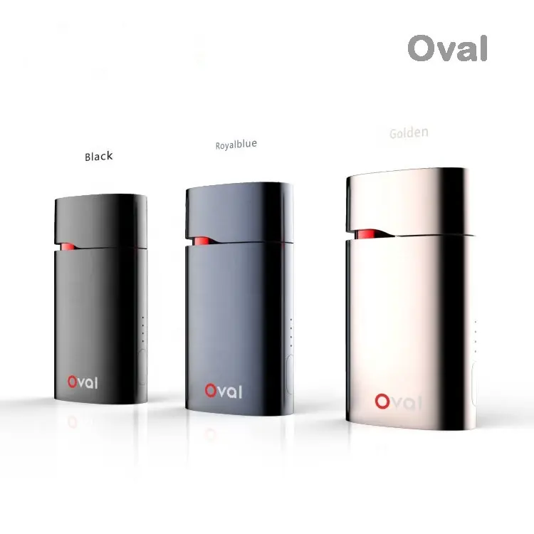 Hot sale All-in- one structure OVAL dry herb vaporizer air heating Full 304 stainless steel body