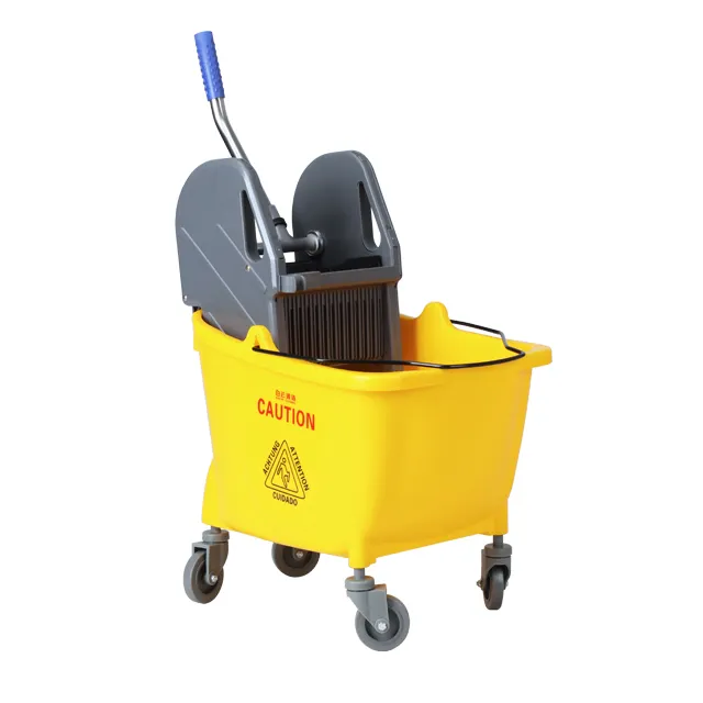 AF08081 BAIYUN 32L Mop Wringer bucket Trolley Cart cleaning tools wringer trolley