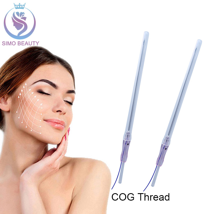 Beauty disposable pdo cannula needles hilos cog 3d lifting thread