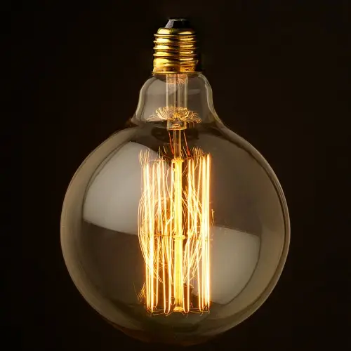 Retro Edison Bulb Glass Pendant Light