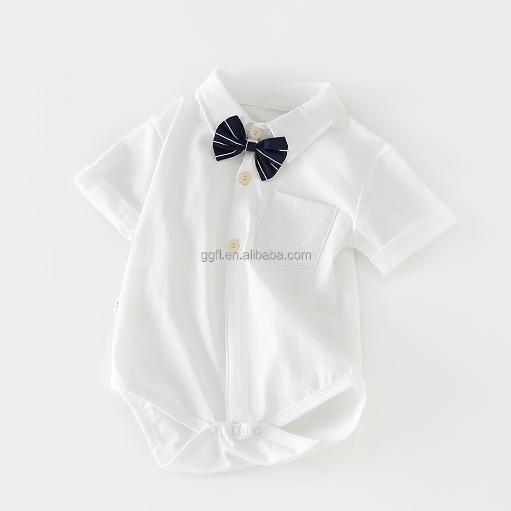 Cotton triangle fart BABY BODYSUIT