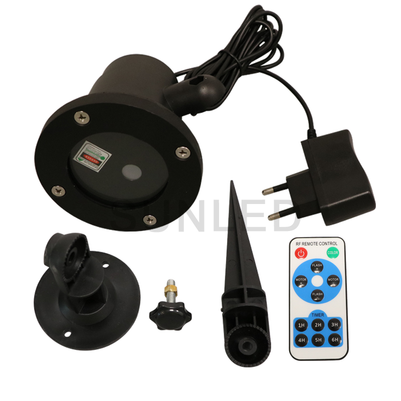New led lights high voltage ip65 waterproof lawn snowflake lights