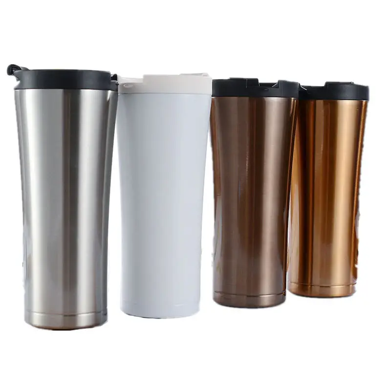 Дорожная кофейная кружка 500 мл, портативная кофейная чашка, офисный термос, термос из нержавеющей стали, кофейная кружка