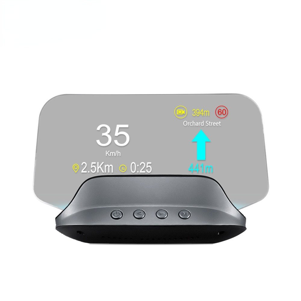 2020 New auto diagnostic tool Car HUD C3 OBD2 Smart Gauge Car HUD head up display speed TFT optical lens Car head up display